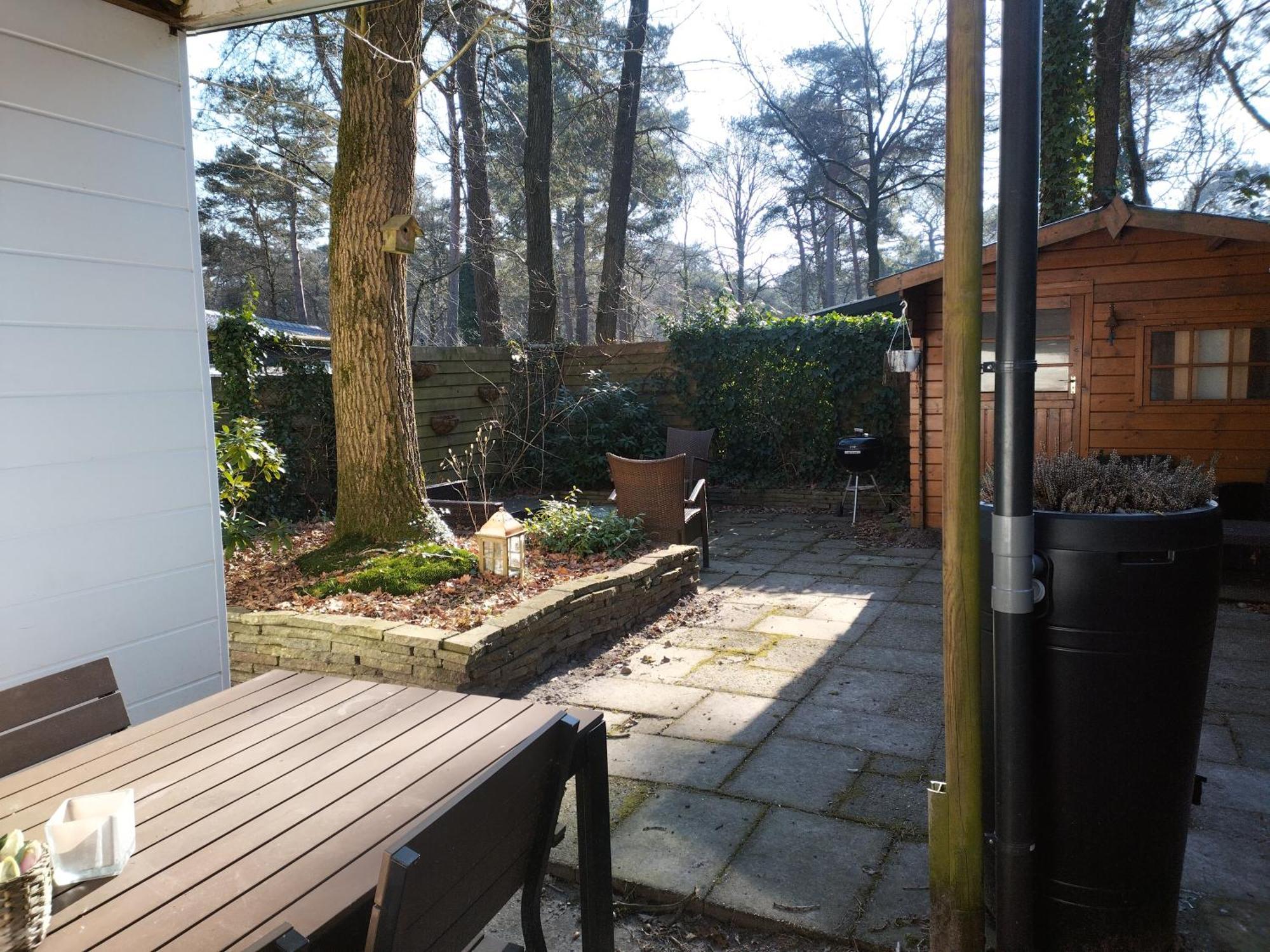 Wulft 47 Zonnig Gezellig 6P Chalet Met Zwembad In Bosrijke Omgeving Op Familie Camping De Vossenburcht IJhorst Eksteriør billede