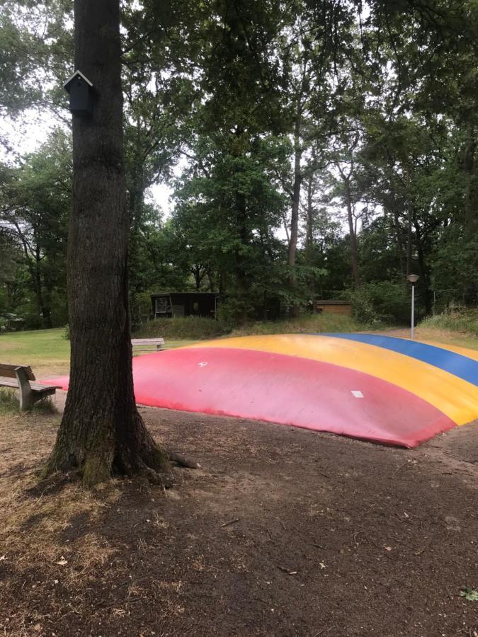 Wulft 47 Zonnig Gezellig 6P Chalet Met Zwembad In Bosrijke Omgeving Op Familie Camping De Vossenburcht IJhorst Eksteriør billede