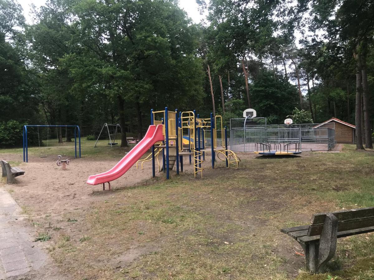 Wulft 47 Zonnig Gezellig 6P Chalet Met Zwembad In Bosrijke Omgeving Op Familie Camping De Vossenburcht IJhorst Eksteriør billede